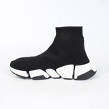 Balenciaga Black Pointed-Toe Flats - Sole Detail View