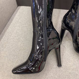 Three-quarter angle view of Saint Laurent luxury piece style No.048