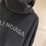 Close-up of Balenciaga designer clothing craftsmanship