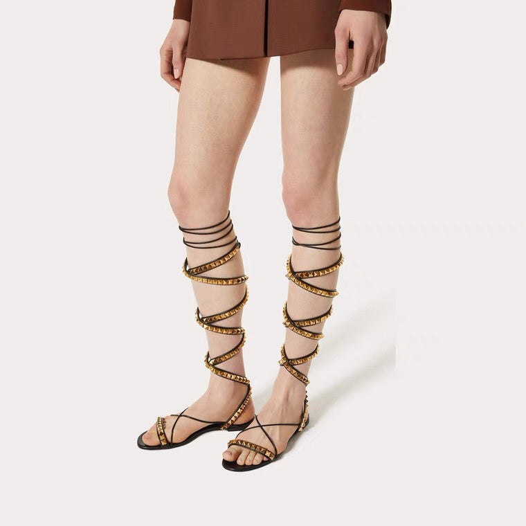 Valentino Garavani shoes front view designer style