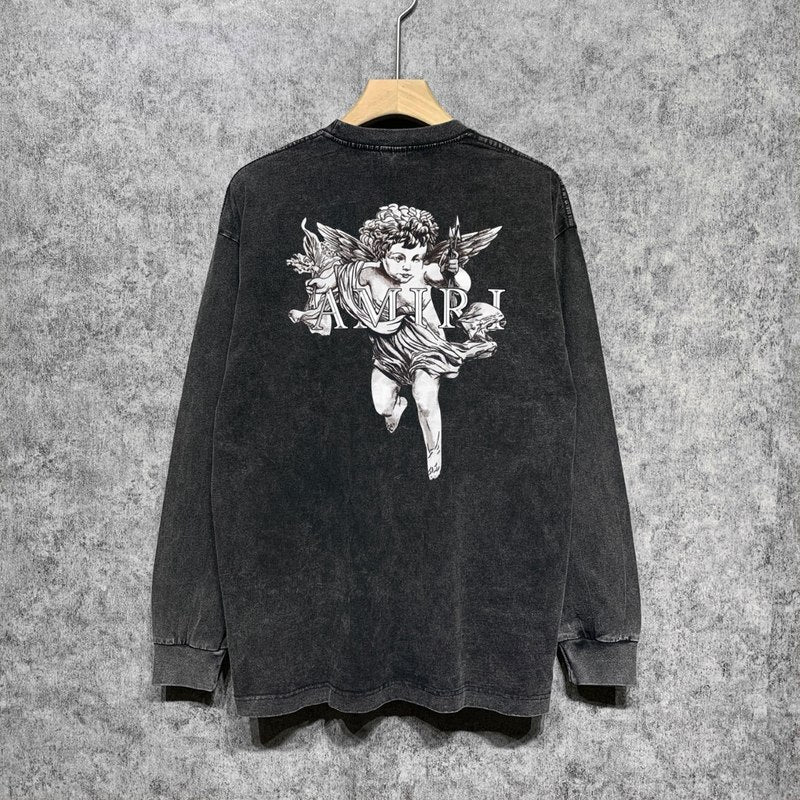 Amiri hoodie front view designer style