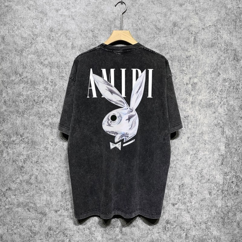 Amiri t-shirt front view designer style