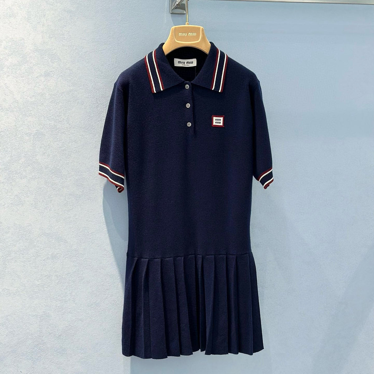 Polo Shirts- Miu M Polo Dress Premium Everyday Polo Shirt
