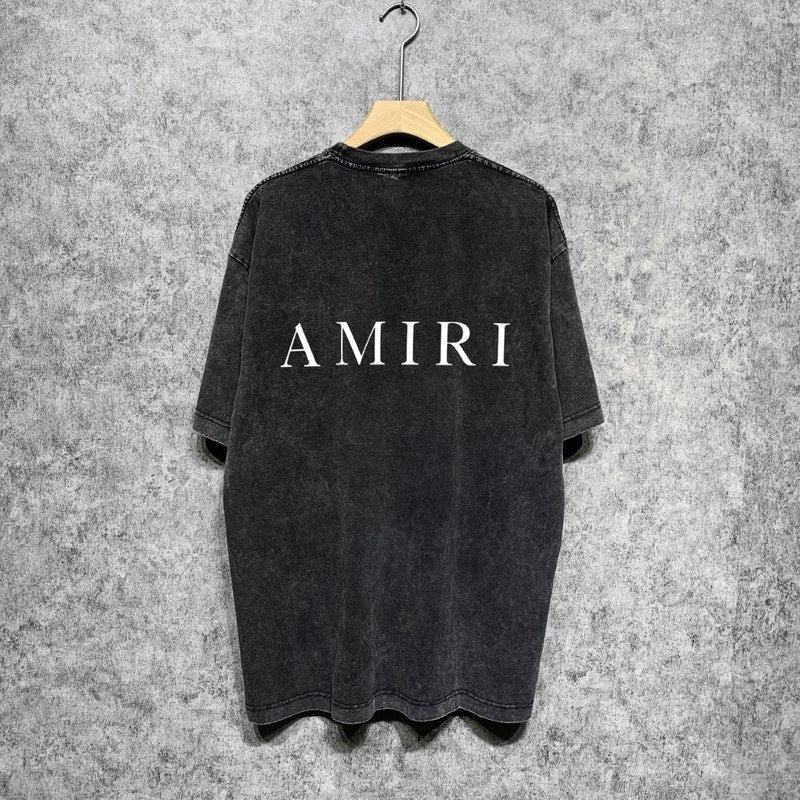 Amiri t-shirt front view designer style