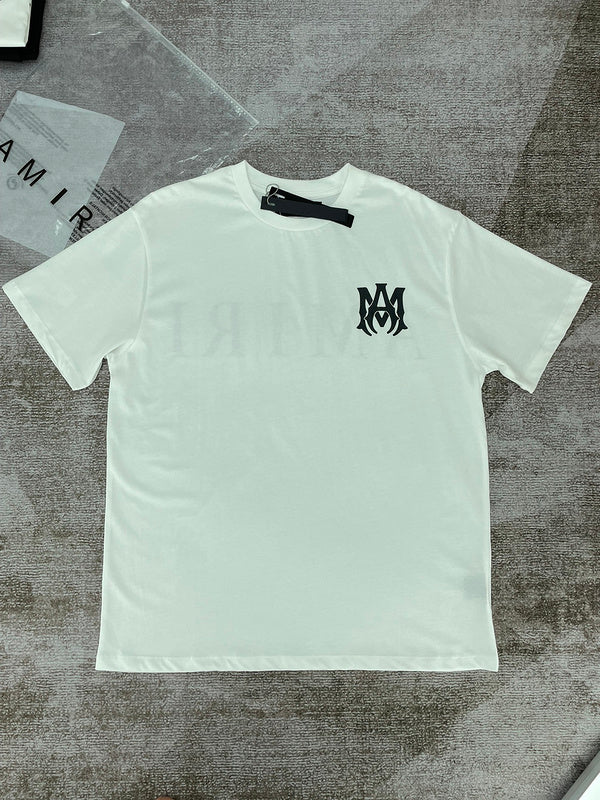 Amiri luxury t-shirt detail shot