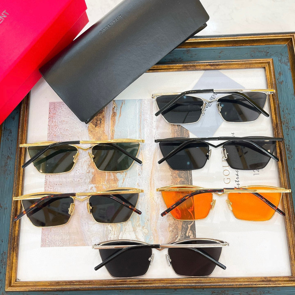 Saint Laurent Sunglasses- Saint Laurent Sunglasses Premium Fashion Designer Sunglasses