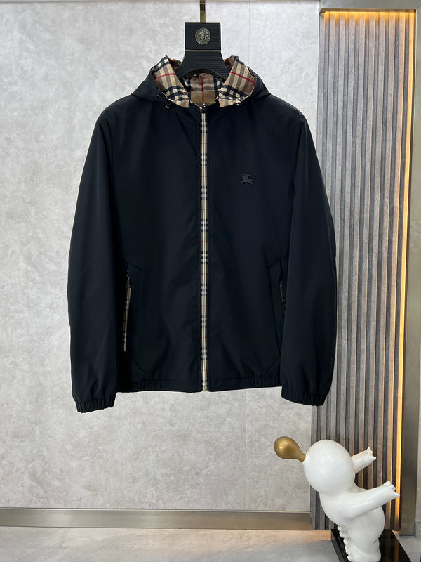 Close-up of Burberry designer clothing craftsmanship