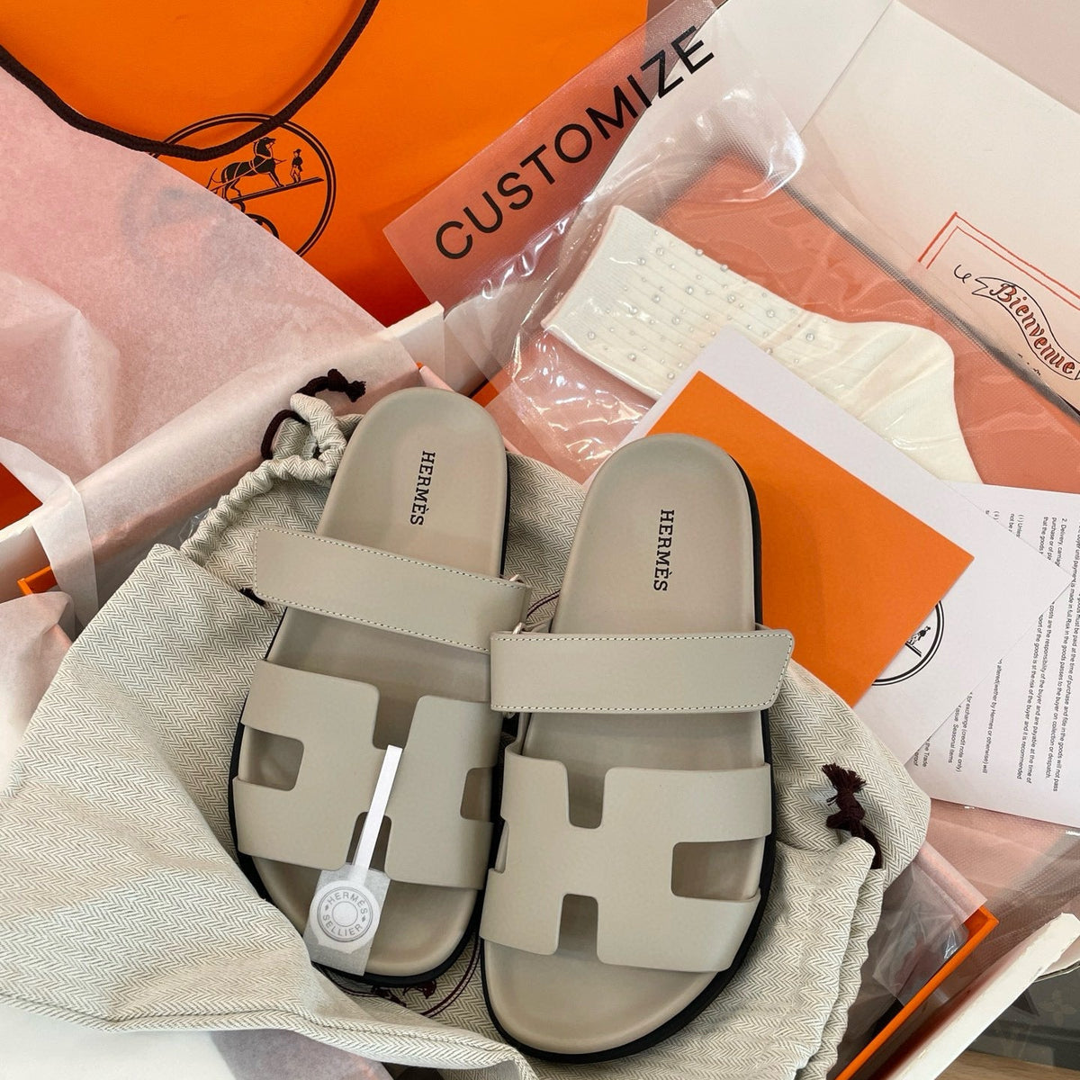 Shoes- Herm Chypre Sandals Luxury Lifestyle Designer Footwear