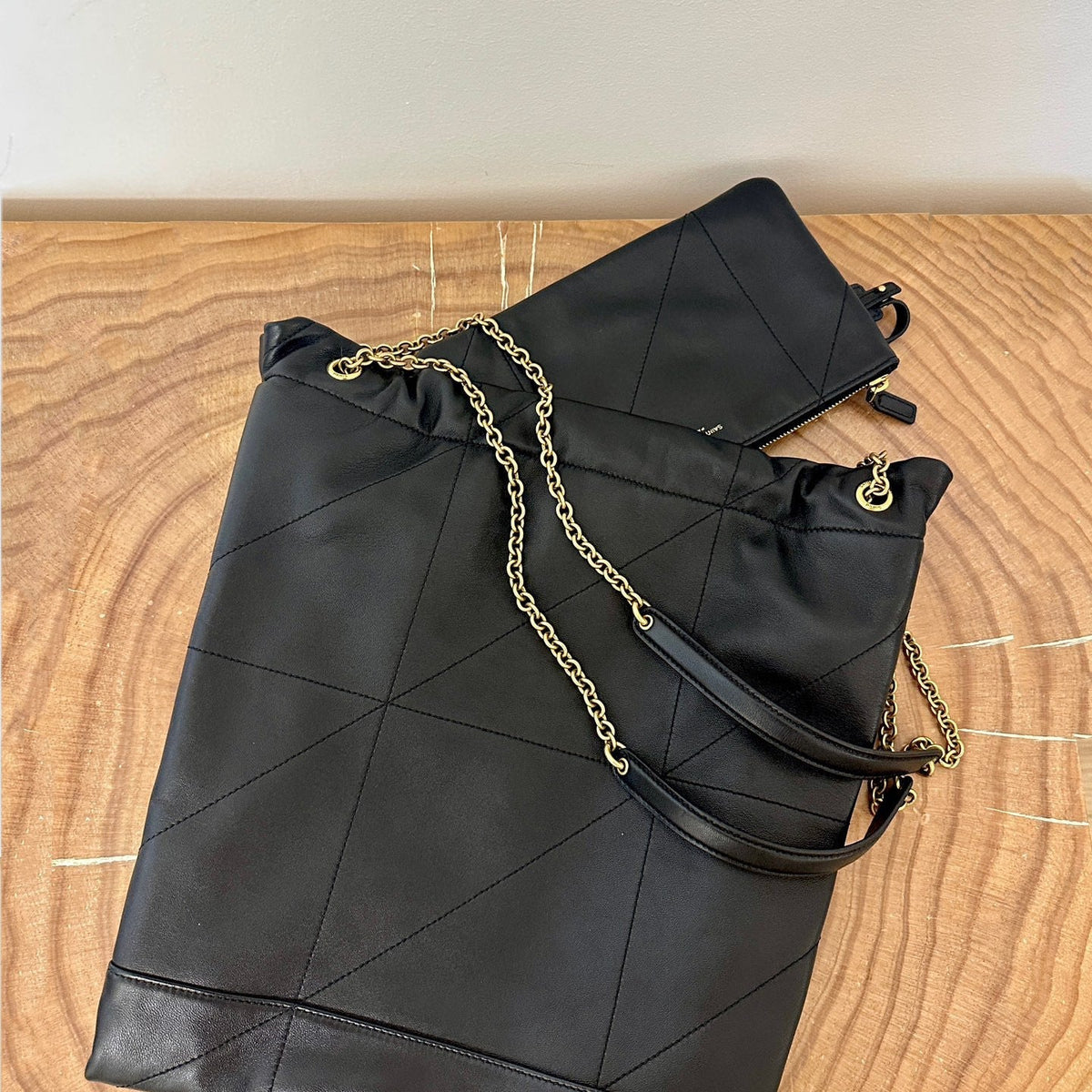 Saint Laurent Bags- Saint Laurent Jamie 4.3 Pochon Bag Luxury Designer Leather Handbag