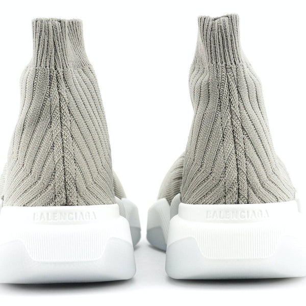 Close-up of Balenciaga sneakers hardware and fine stitching