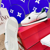 Valentino Garavani designer shoes full view