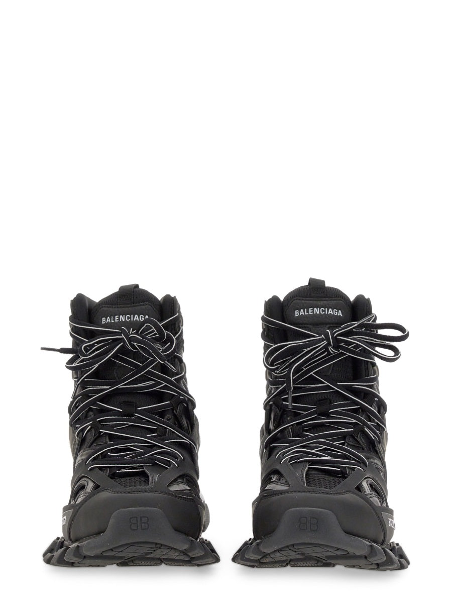 Balenciaga premium sneakers detail and craftsmanship close-up