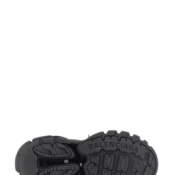 Close-up of Balenciaga sneakers hardware and fine stitching