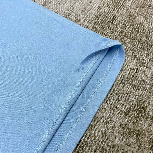 Close-up of Amiri t-shirt craftsmanship