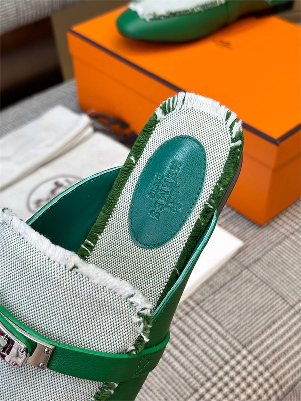 Hermès Grey Combat Boots - Lifestyle Styling Shot