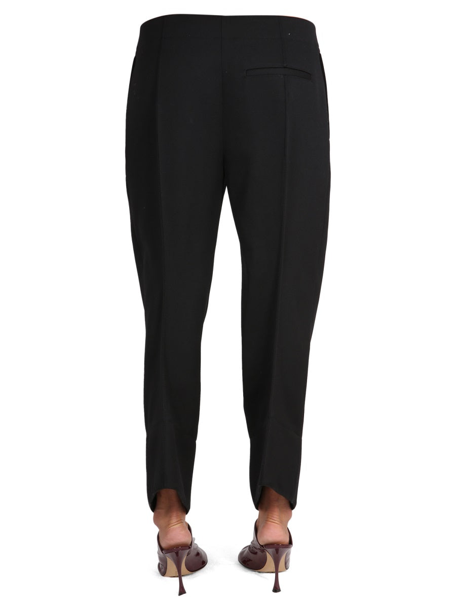 Bottega Veneta pants side profile designer luxury fashion
