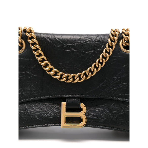 Balenciaga premium cross body bags detail and craftsmanship close-up
