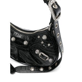 Balenciaga premium cross body bags detail and craftsmanship close-up