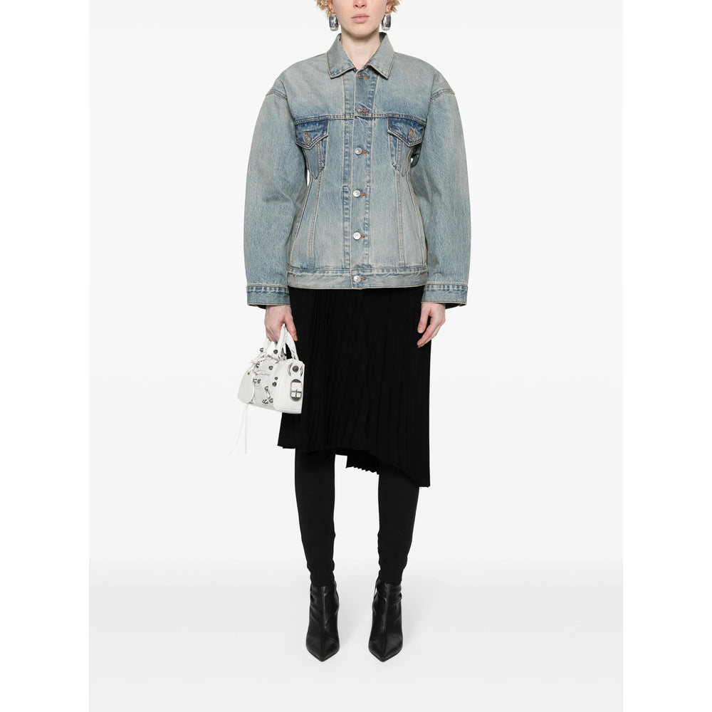 Balenciaga Jackets? Balenciaga Blue Jackets - Denim Jackets Women Premium Casual Designer Jacket