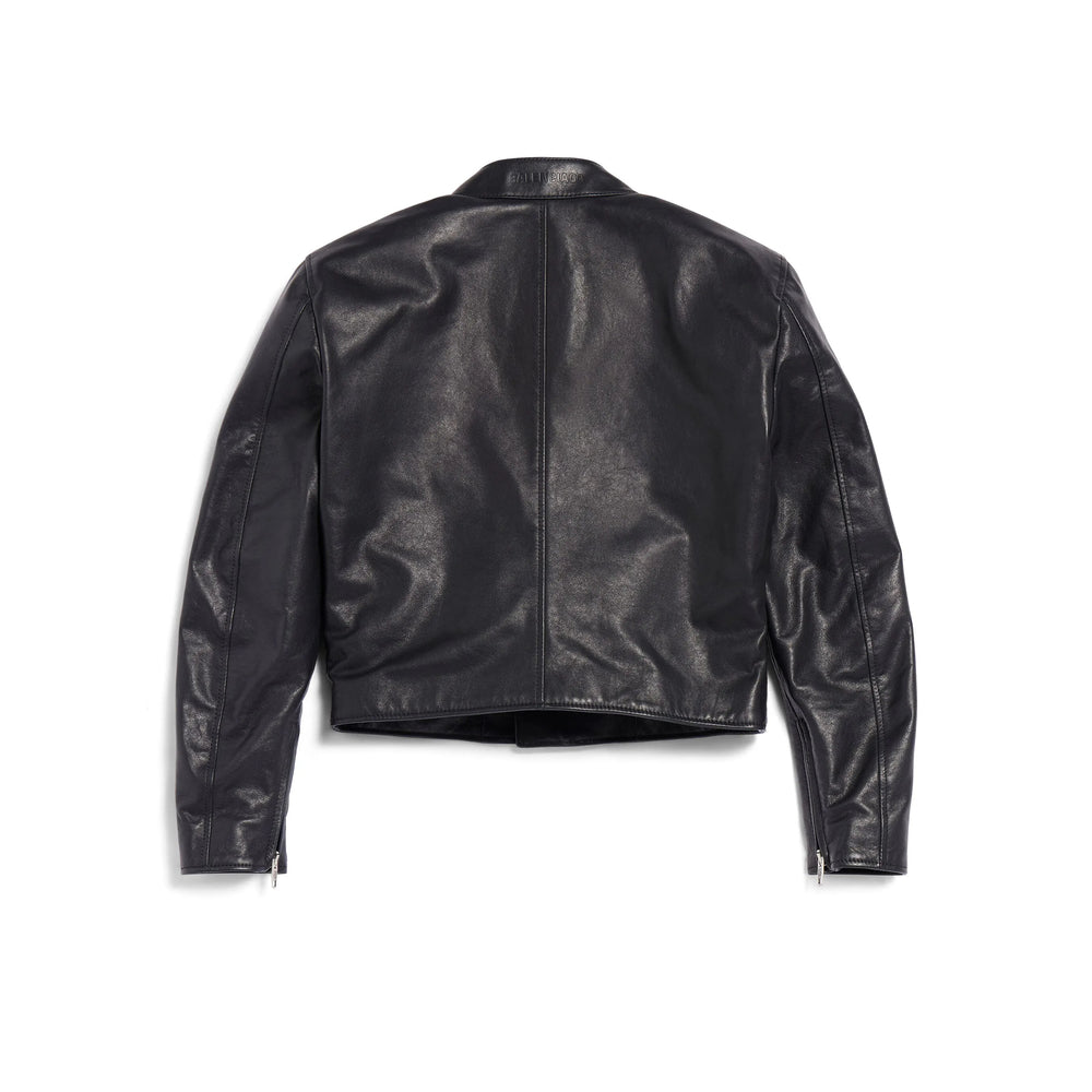 Balenciaga Jackets? Balenciaga Black Jackets - Leather Jackets Women Luxury Designer Outerwear Jacket