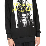 Close-up of Alexander McQueen sweaters & pullovers hardware and fine stitching