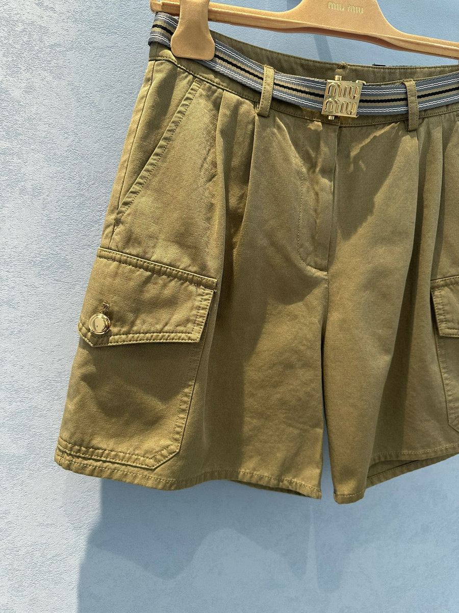 Shorts- Miu M Shorts Everyday Lightweight Designer Shorts