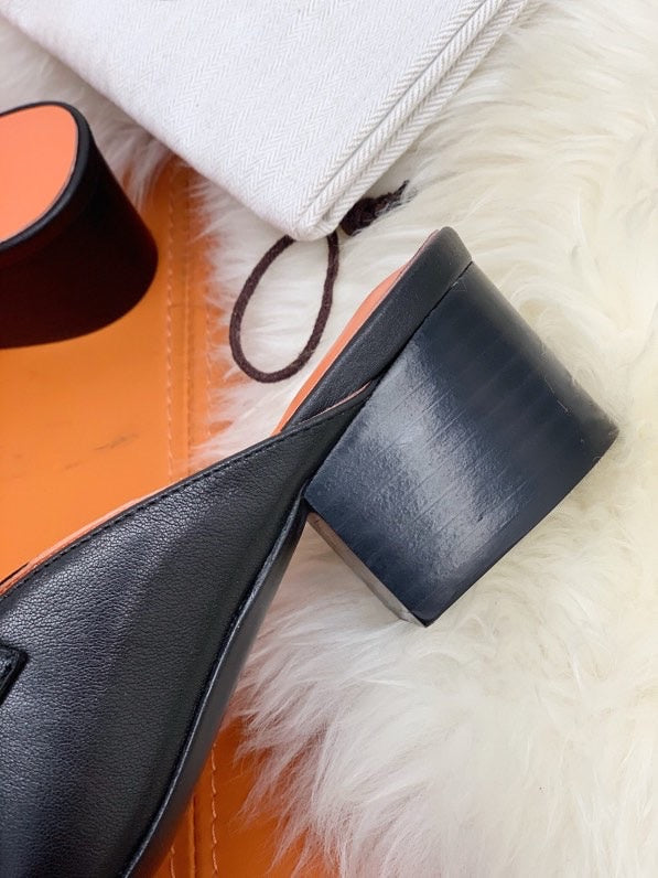 Hermes shoes Style 391 - editorial style shot