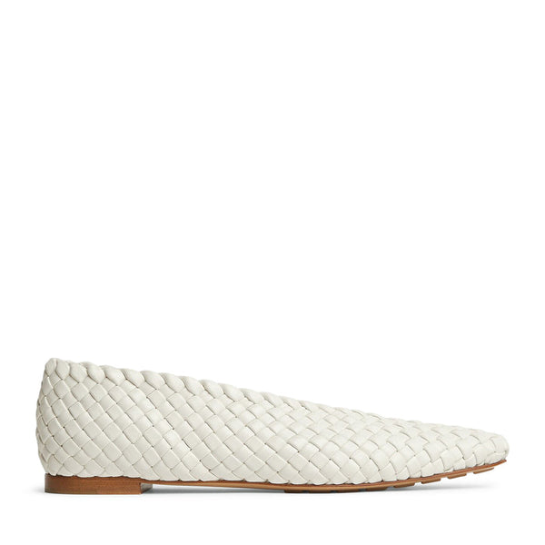 Bottega Veneta flats luxury designer piece front view