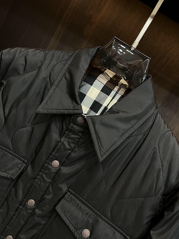 Burberry luxury designer clothing detail shot