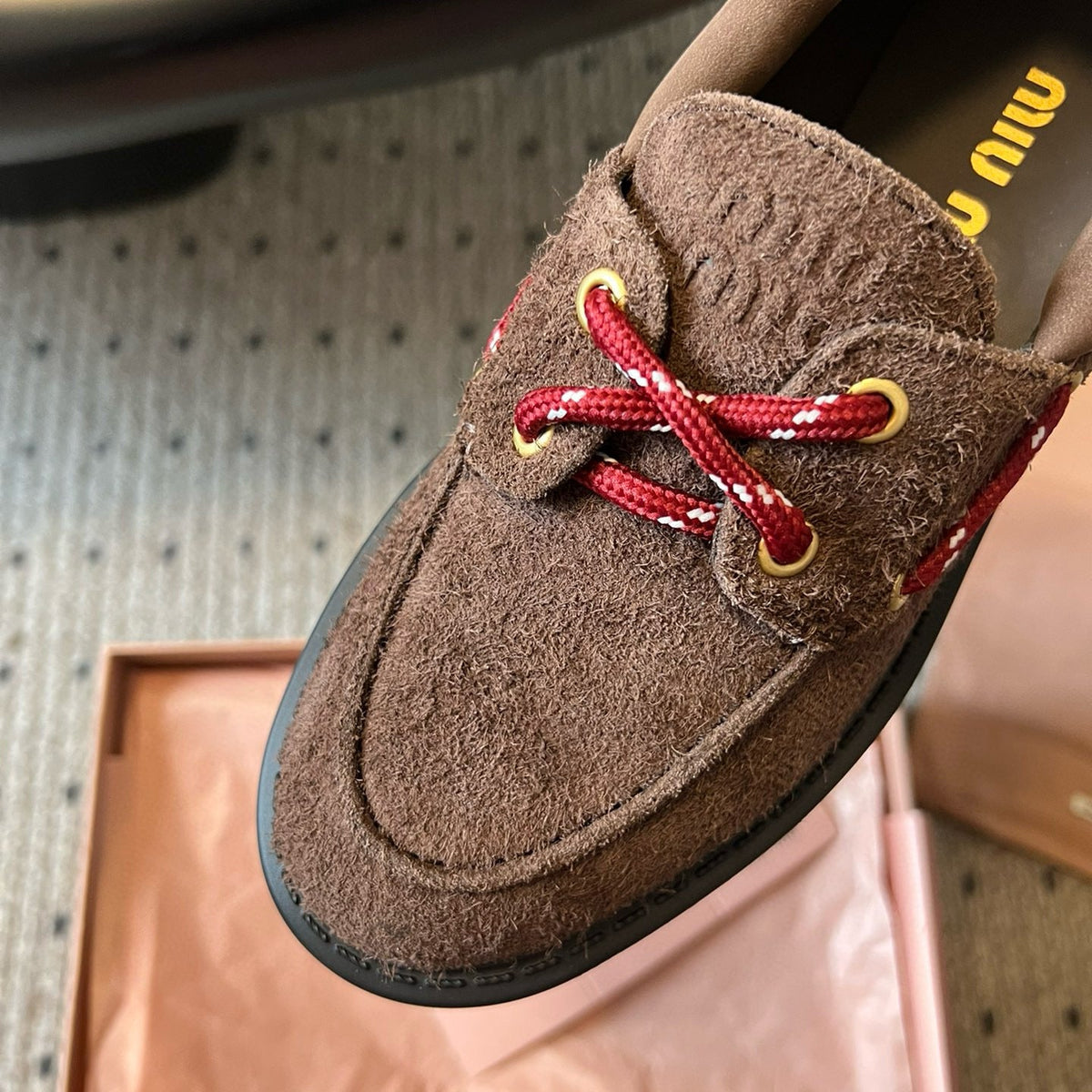 Shoes- Miu M Loafers Comfortable Everyday Designer Shoes