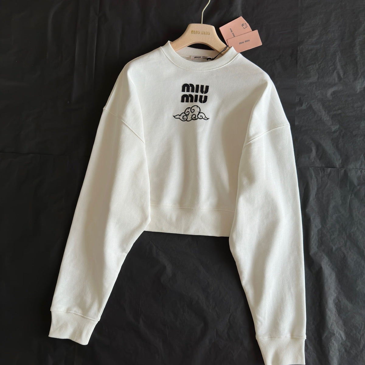 Hoodies- Miu M Sweatshirt Comfortable Luxury Streetwear Hoodie