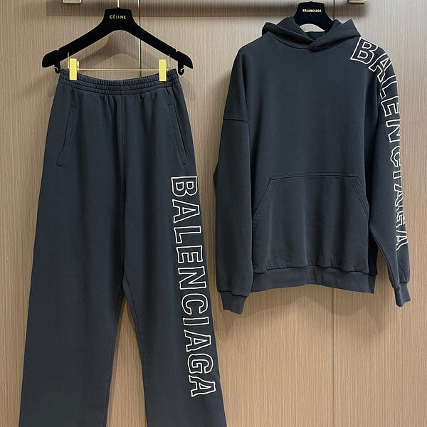 Close-up of Balenciaga designer clothing craftsmanship