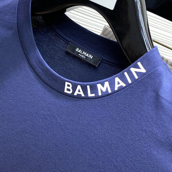 Close-up detail view of Balmain luxury piece style No.113