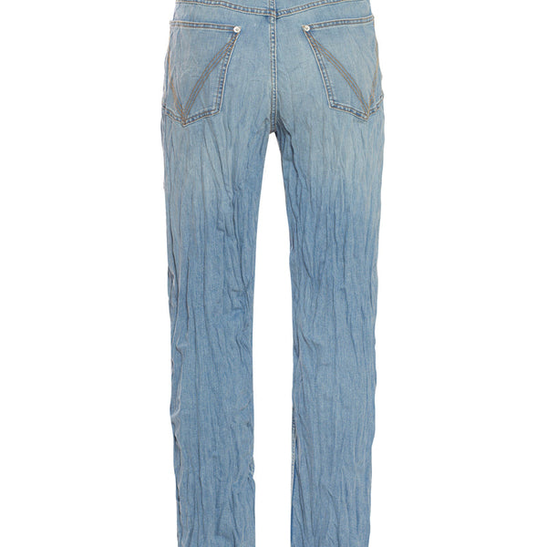 Bottega Veneta Jeans? Bottega Veneta Men Crushed Jeans Classic Everyday Designer Jeans