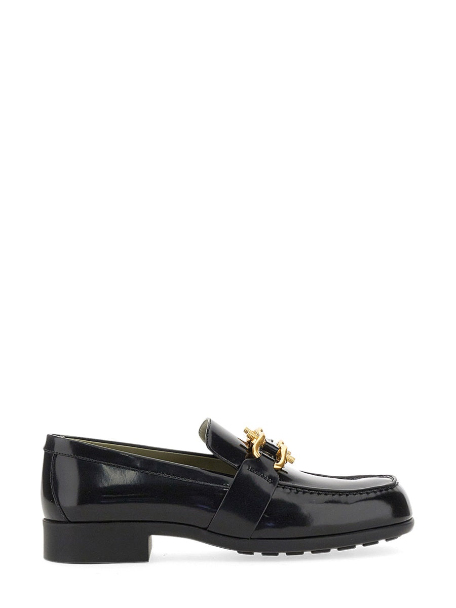 Bottega Veneta slides luxury designer piece front view