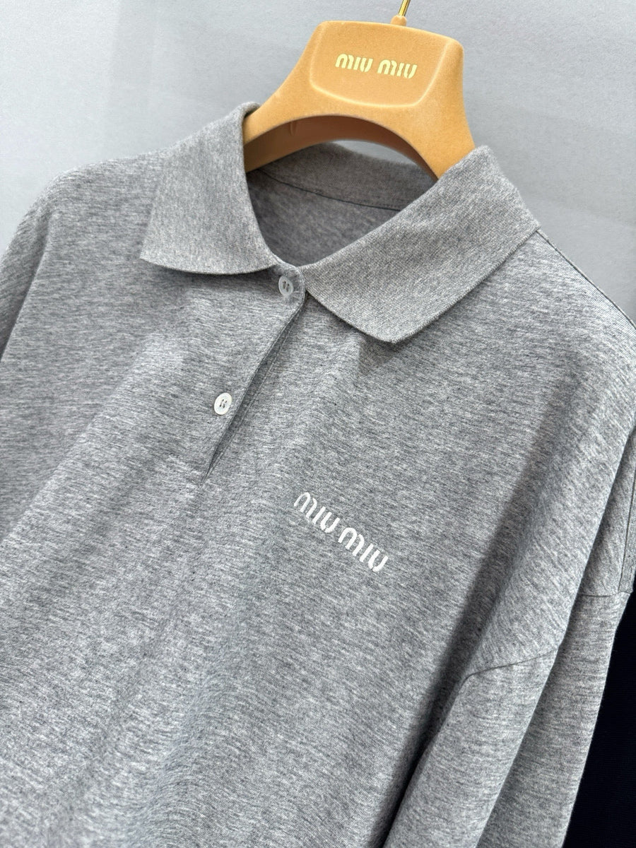 Polo Shirts- Miu M Polo Shirt Premium Everyday Polo Shirt