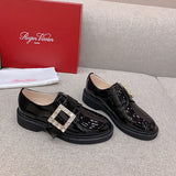 Roger Vivier luxury shoes detail shot