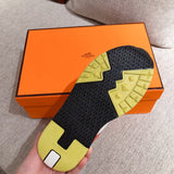 Hermes shoes Style 349 - back heel detail (additional angle)