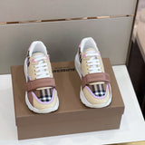 Burberry Beige Ankle Strap Heels - Back View