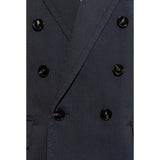 Close-up of Bottega Veneta jackets hardware and fine stitching