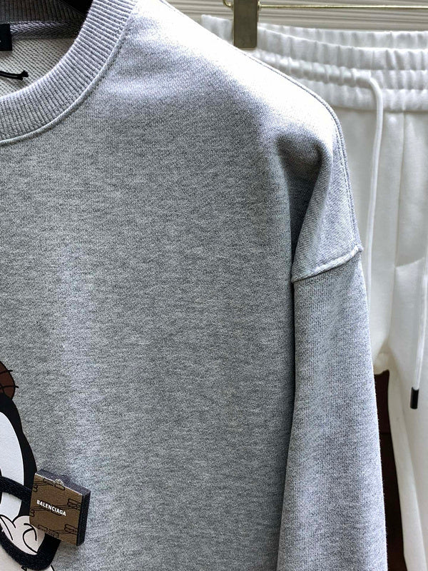 Close-up of Balenciaga designer clothing craftsmanship