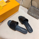 Louis Vuitton White Slingback Heels - Sole Detail View