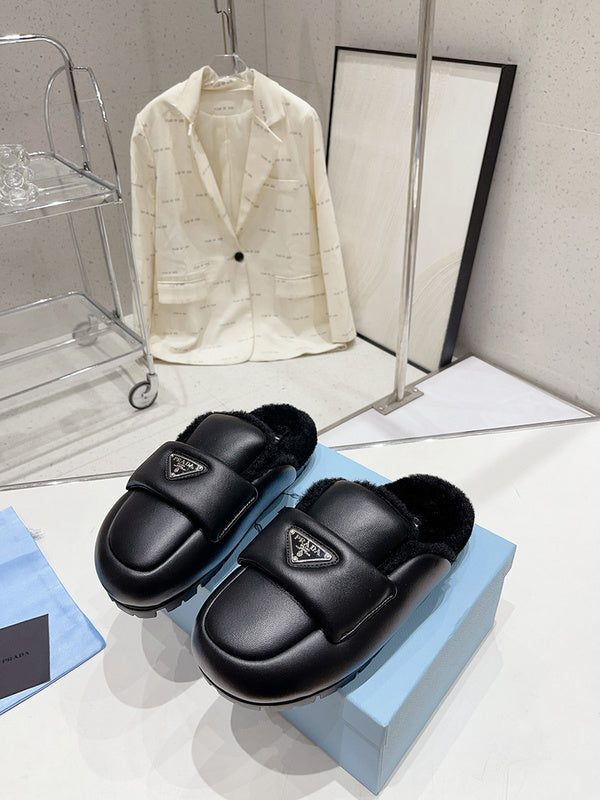 Prada designer shoes full view