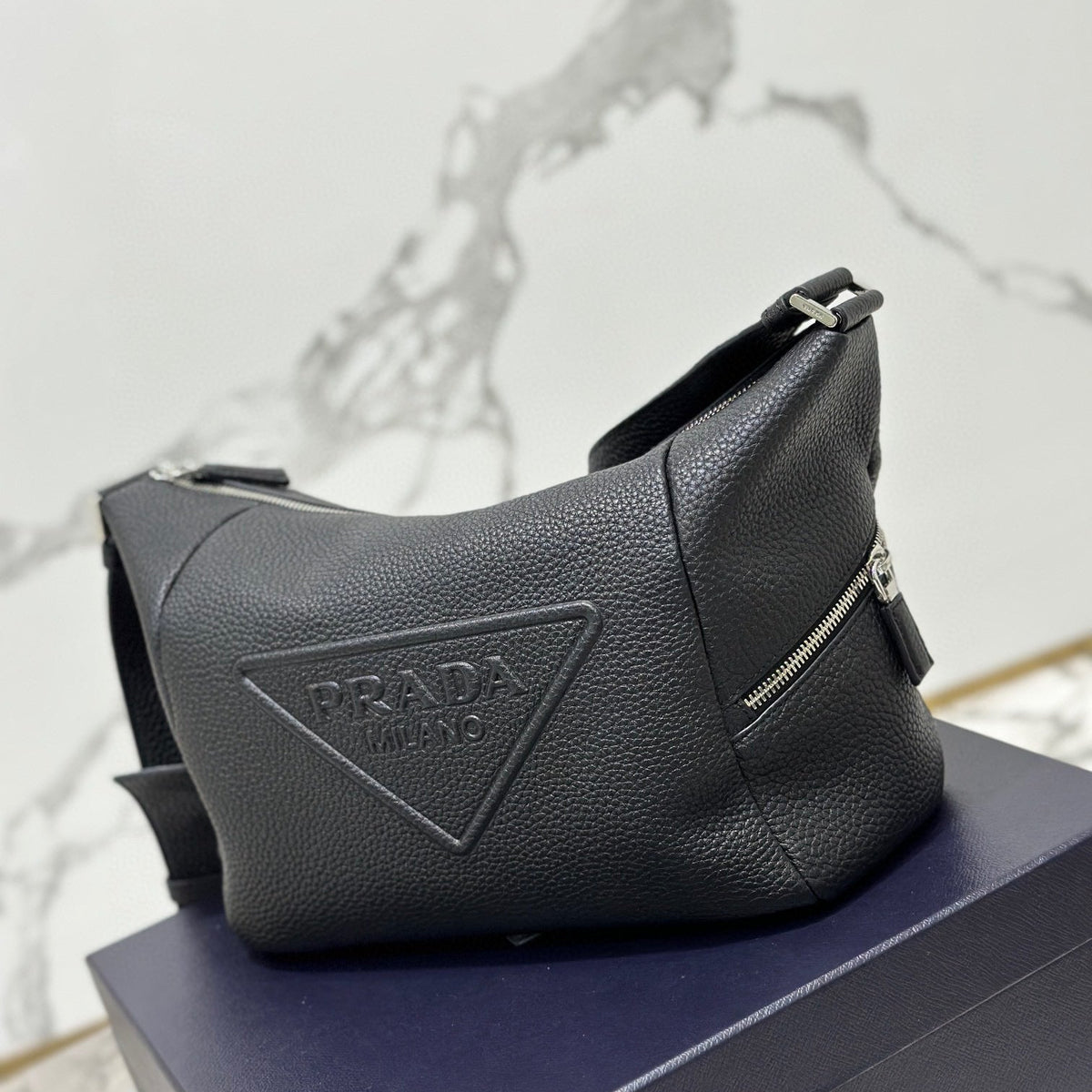 Bags- Pd Leather Bag With Shoulder Strap Premium Designer Shoulder Bag