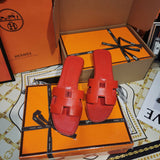 Hermès Beige Espadrille Wedge Sandals - Lifestyle Styling Shot
