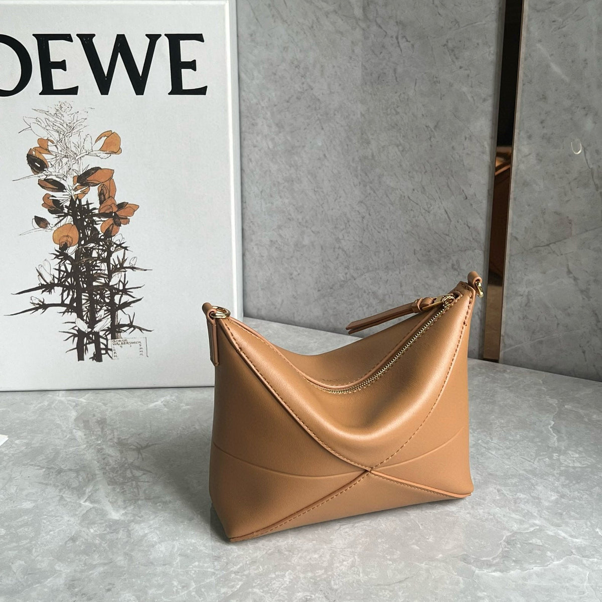 Bags- Loew Puzzle Fold Pouch Elegant Everyday Designer Handbag