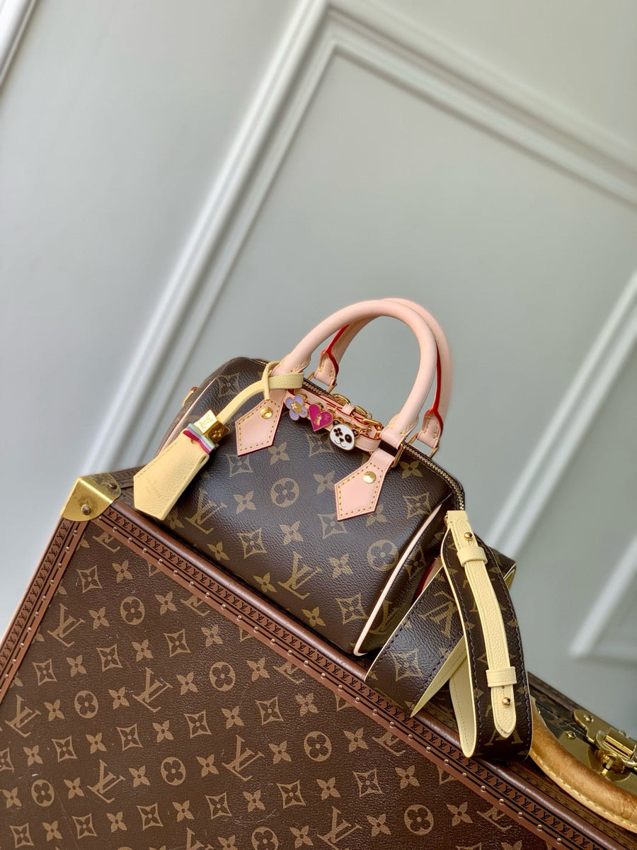 Louis Vuitton Bags- Louis Vuitton Lou Speedy 18 Pop Bag Luxury Designer Leather Handbag