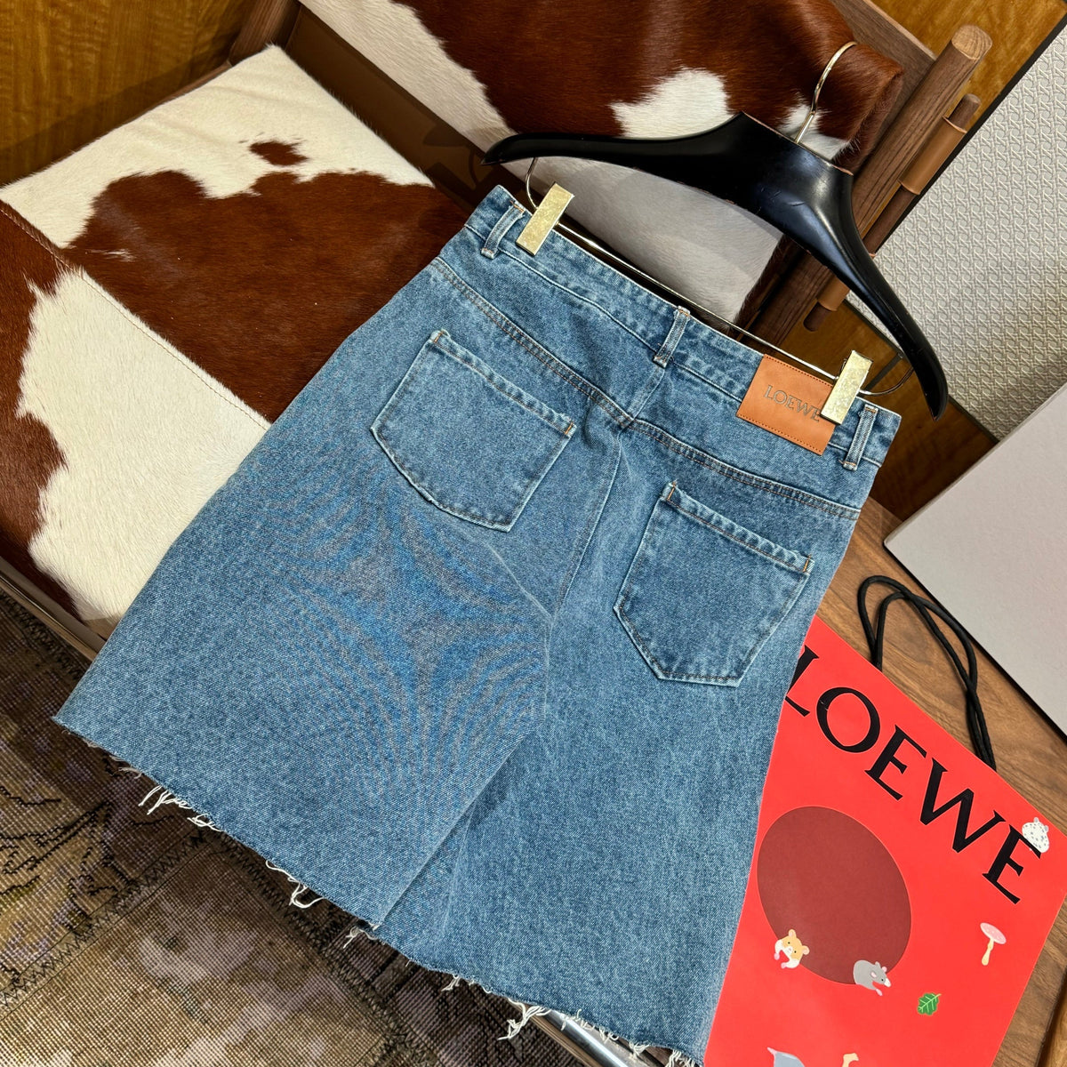 Jeans- Loew Denim Shorts Premium Designer Denim Jeans