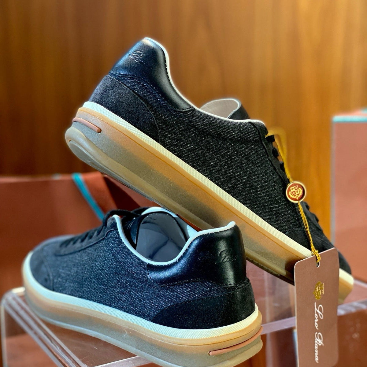 Shoes- Loro P Tennis Walk Trainers Premium Designer Casual Shoes