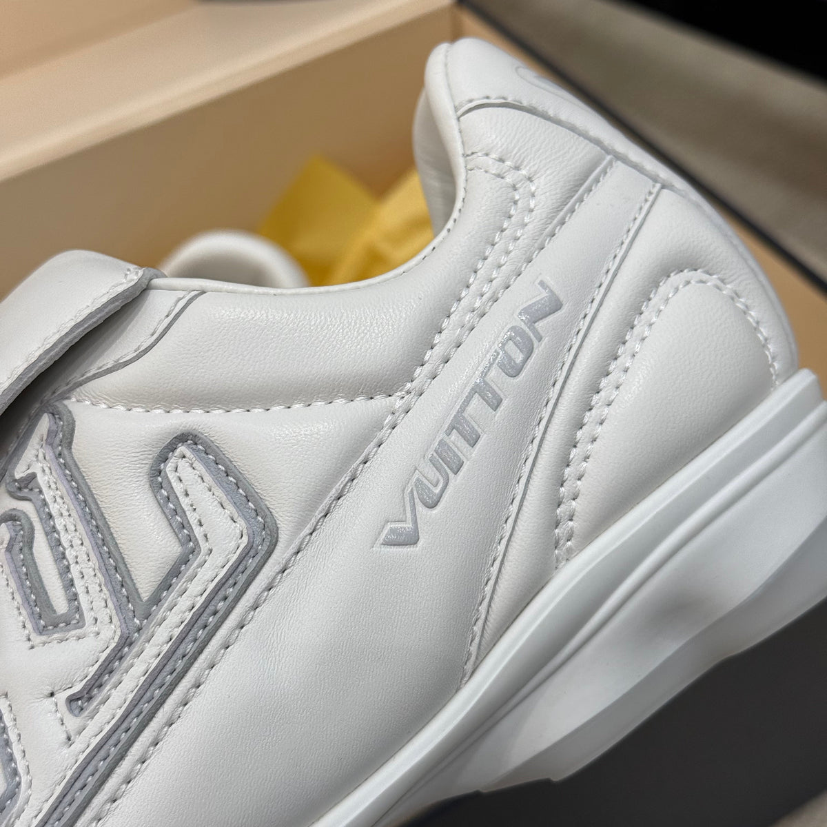 Louis Vuitton Shoes- Louis Vuitton Lou Footprint Sneaker Luxury Lifestyle Designer Footwear